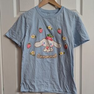 Baby blue Sanrio Cinnamonroll t-shirt by Ripple Junction size small